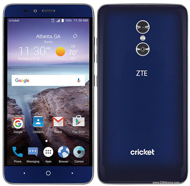 ZTE Grand X Max 2 Z988 Cricket Locked Good