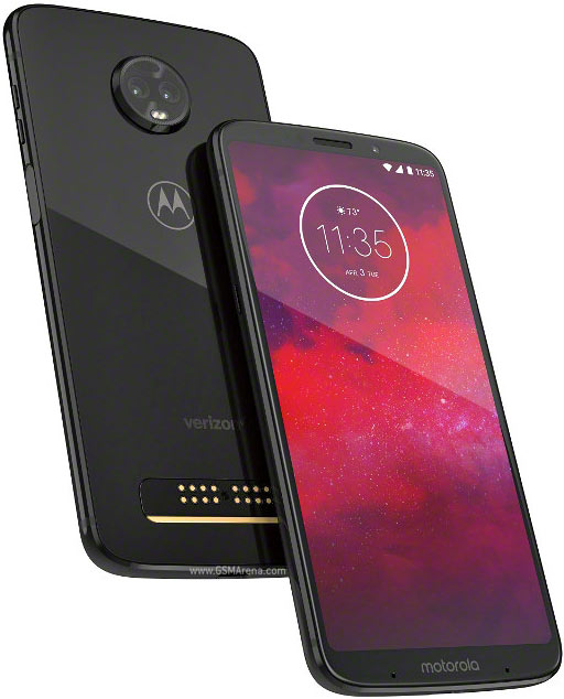 Motorola Moto Z3 XT1929-17 Verizon Locked Very Good Medium Burn
