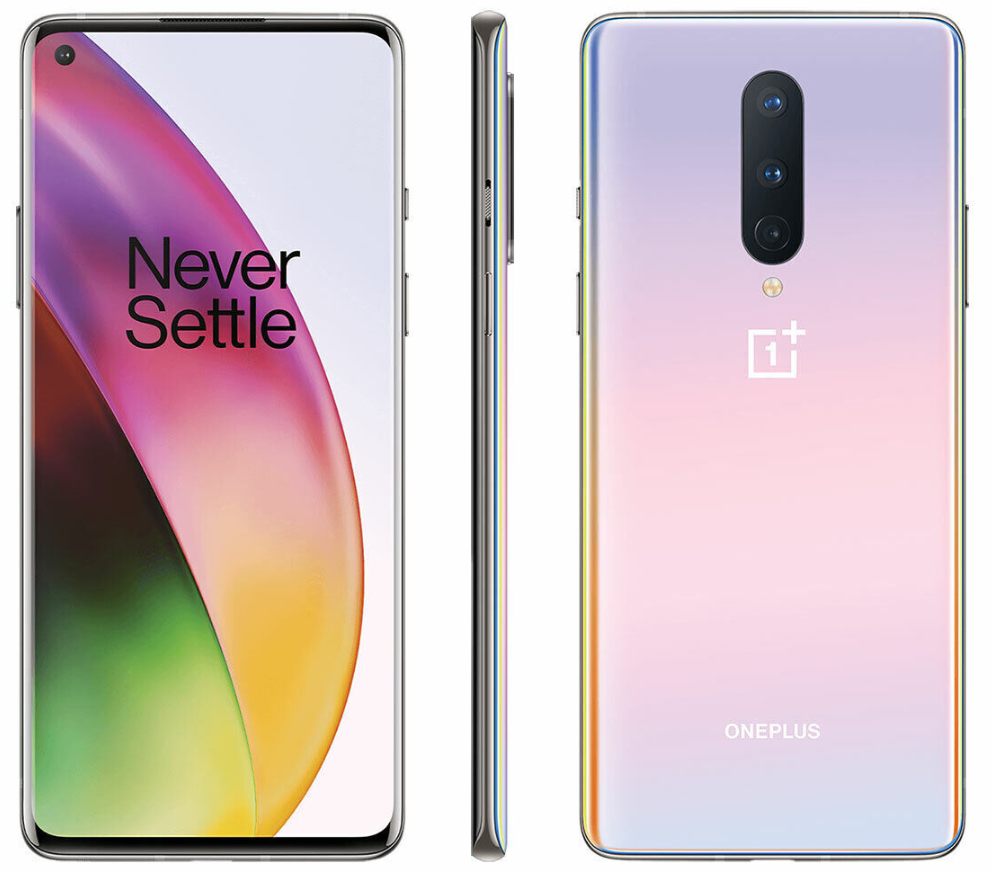 OnePlus 8 5G IN2017 T-Mobile Unlocked Acceptable Heavy Burn