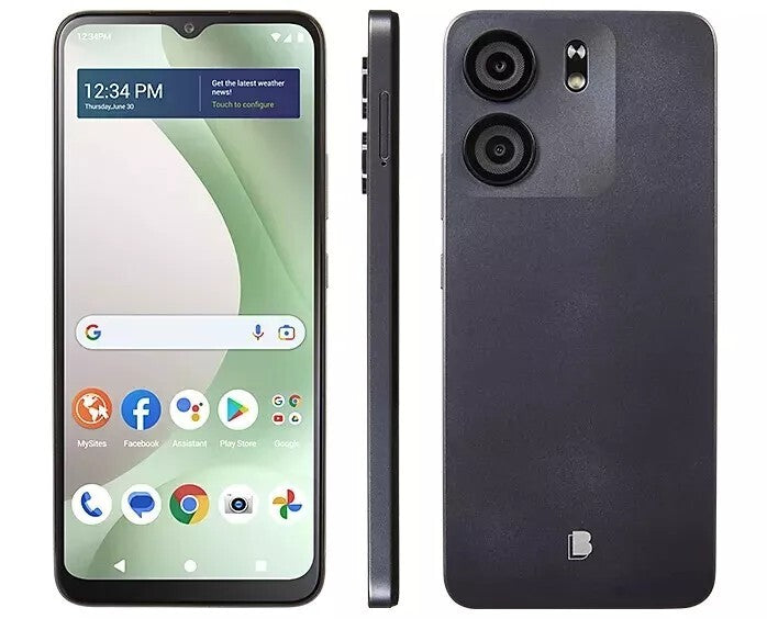 BLU View 5 B160V Tracfone Locked Very Good