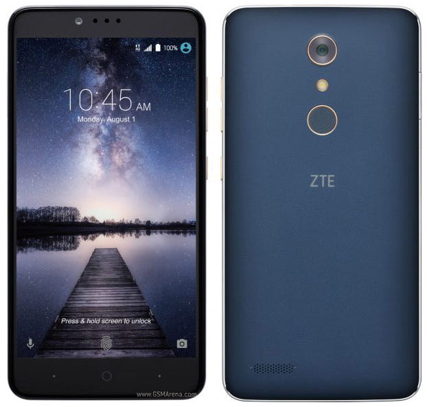 ZTE ZMAX Pro Z981 T-Mobile Unlocked Very Good Light Burn