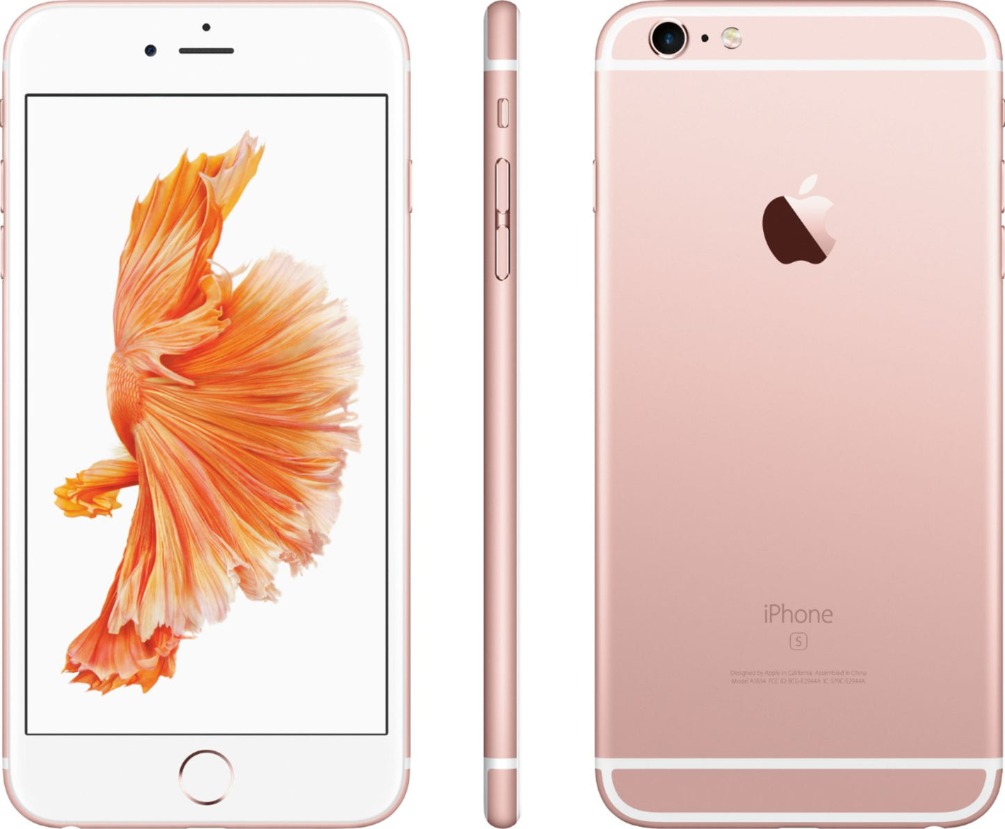 Apple iPhone 6S Plus A1634 AT&T Locked Very Good Light Burn Under 80% Battery