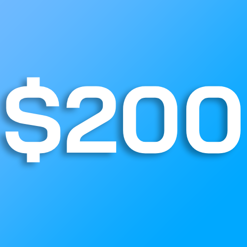 $200 and Below