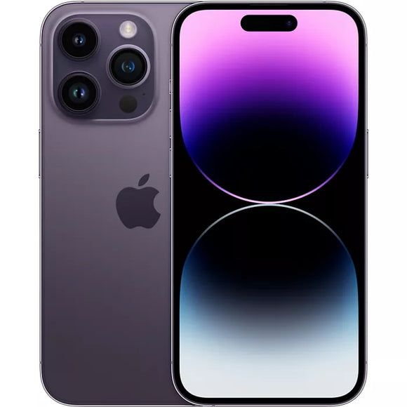 Apple iPhone 14 Pro A2650 US Cellular Locked 128GB Deep Purple B