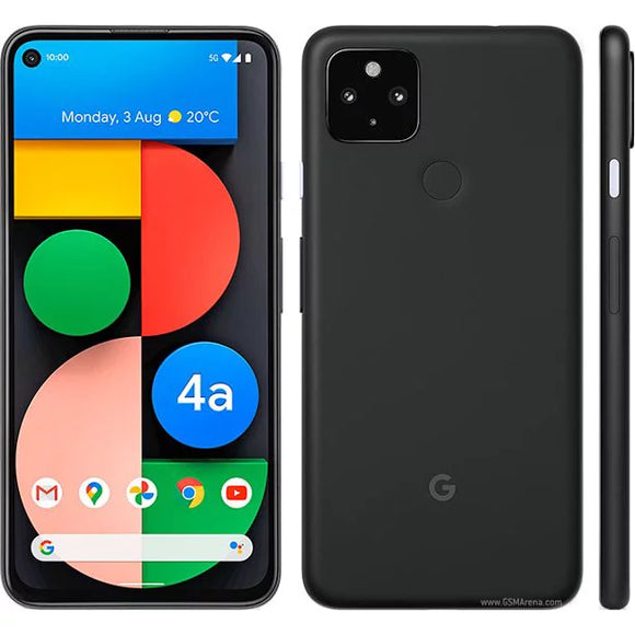 Google Pixel 4a (5G) G025E T-Mobile Locked 128GB Just Black A