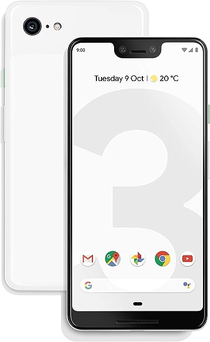 Google Pixel 3 G013A Unlocked 64GB Clearly White A