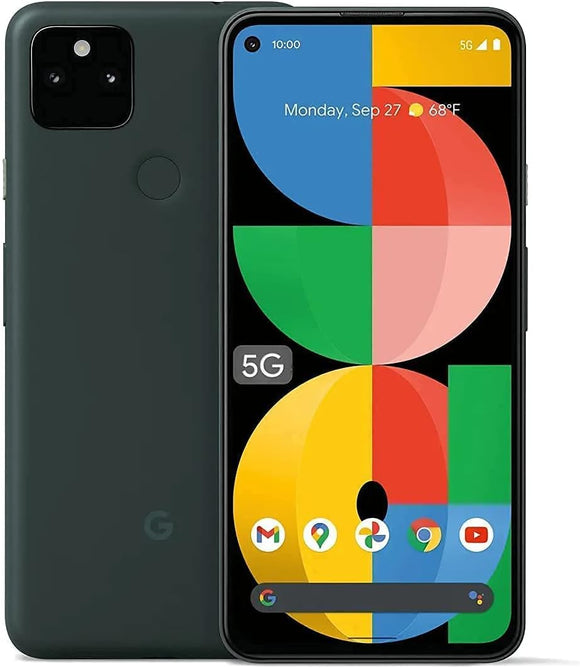 Google Pixel 5a 5G G1F8F Factory Unlocked 128GB Black A+