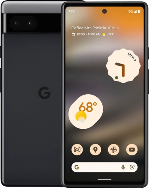Google Pixel 6a GX7AS T-mobile Unlocked 128GB Gray A+