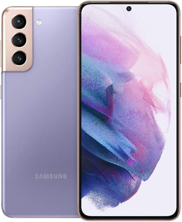 Samsung Galaxy S21 5G Duos SM-G991U Factory Unlocked 128GB Phantom Violet A Light Burn