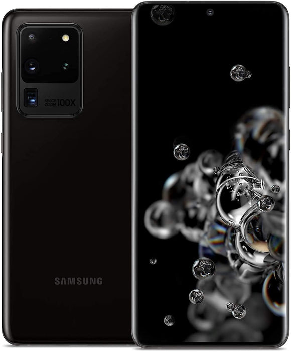 Samsung Galaxy S20 Ultra 5G SM-G988U1 Factory Unlocked 128GB Cosmic Black C