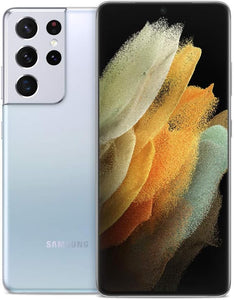 Samsung Galaxy S21 Ultra 5G SM-G998U Verizon Locked 128GB Phantom Silver B