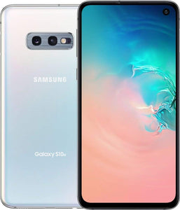 Samsung Galaxy S10e SM-G970U At&t Only 128GB Prism White C Light Burn
