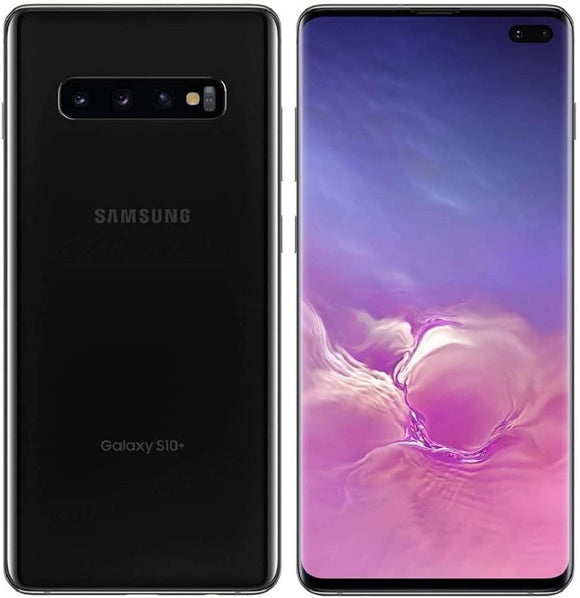 Samsung Galaxy S10+ SM-G975U1 Factory Unlocked 128GB Prism Black B