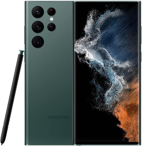 Samsung Galaxy S22 Ultra SM-S908U Factory Unlocked 512GB Green B