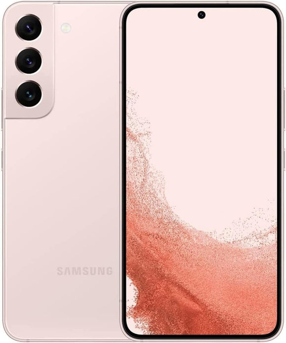 Samsung Galaxy S22 SM-S901U1 Factory Unlocked 128GB Pink Gold A+