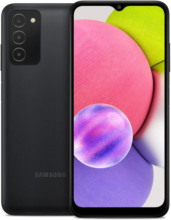 Samsung Galaxy A03s SM-A037U AT&T Only 32GB Black A Sim Missing