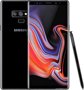 Samsung Galaxy Note 9 SM-N960U At&t Only 128GB Black C Light Burn