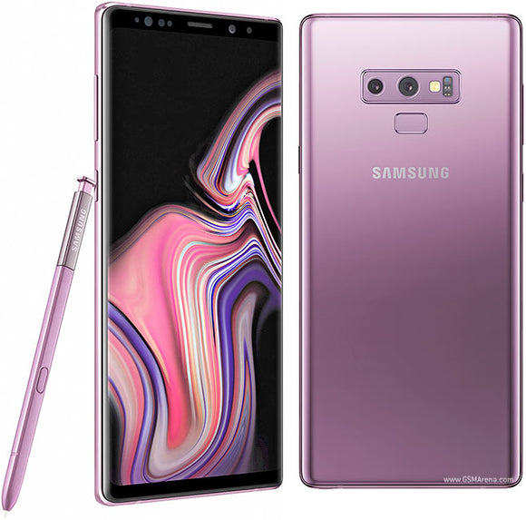 Samsung Galaxy Note 9 SM-N960U Sprint Unlocked 128GB Lavender Purple B Heavy Burn