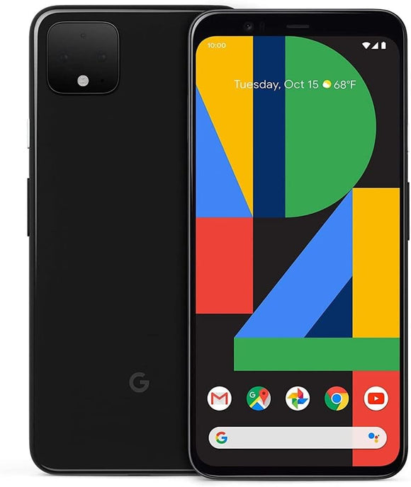 Google Pixel 4 XL G020J Unlocked 64GB Black C Light Burn