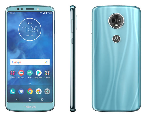 Motorola Moto E5 Plus Moto E Plus 5th gen XT1924-7 T-Mobile Unlocked 32GB Mineral Blue B