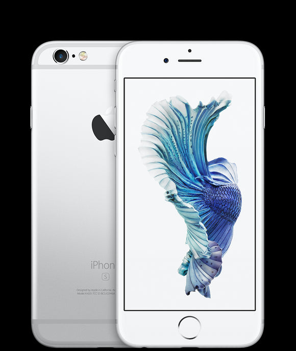Apple iPhone 6S A1633 Unlocked 128GB Silver A+