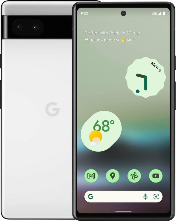 Google Pixel 6a GX7AS T-Mobile Locked 128GB Chalk A