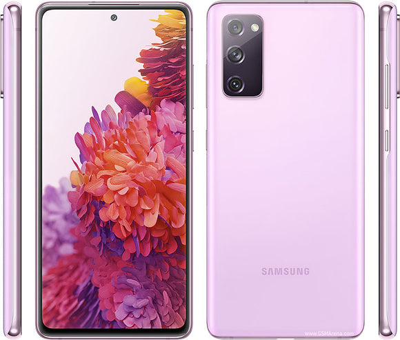 Samsung Galaxy S20 FE 5G SM-G781U AT&T Only 128GB Lavender Excellent Light Burn