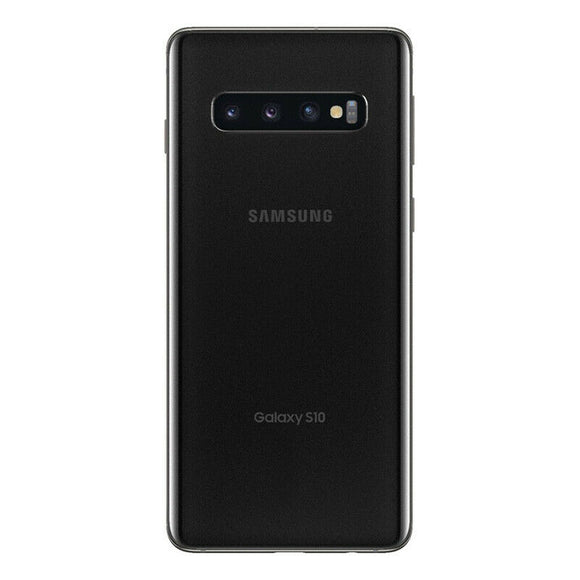 Samsung Galaxy S10 SM-G973U AT&T Locked 128GB Prism Black A Light Burn