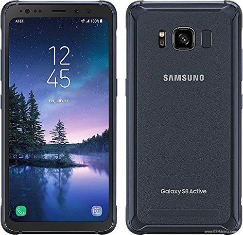 Samsung Galaxy S8 Active SM-G892A AT&T Locked 64GB Meteor Gray B Medium Burn