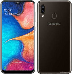 Samsung Galaxy A20 (2019) SM-A205U Verizon Unlocked 32GB Black B Medium Burn