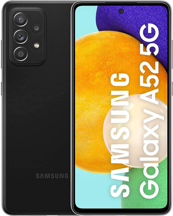 Samsung Galaxy A52 5G SM-A526U AT&T Locked 128GB Awesome Black A