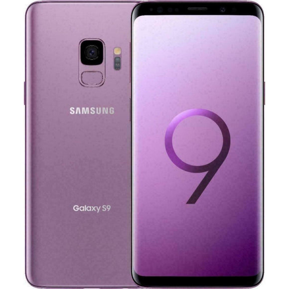 Samsung Galaxy S9 SM-G960U Factory Unlocked 64GB Purple Excellent Extreme Burn
