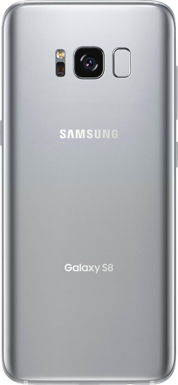 Samsung Galaxy S8+ SM-G955U Sprint Unlocked 64GB Arctic Silver B Heavy Burn