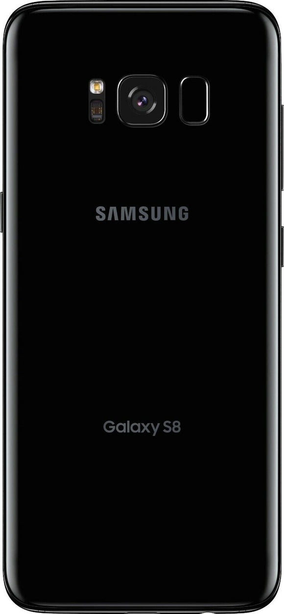 Samsung Galaxy S8+ SM-G955U Sprint Unlocked 64GB Midnight Black C Medium Burn