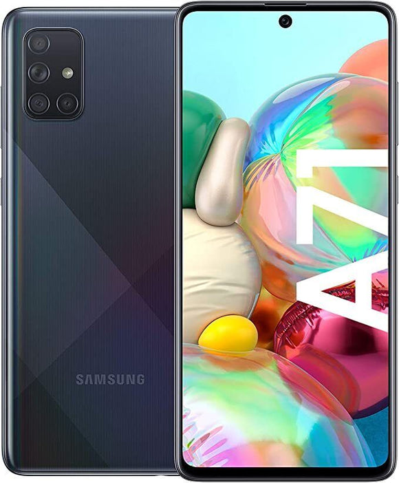 Samsung SM716U Galaxy A71 UW 5G SM-A716V Unlocked 128GB Black C Spot