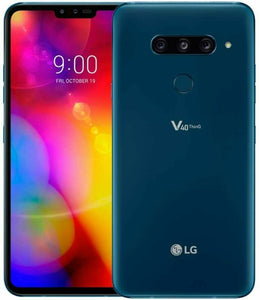 LG V40 Thinq LM-V405 Verizon Unlocked 64GB Blue A+ Medium Burn
