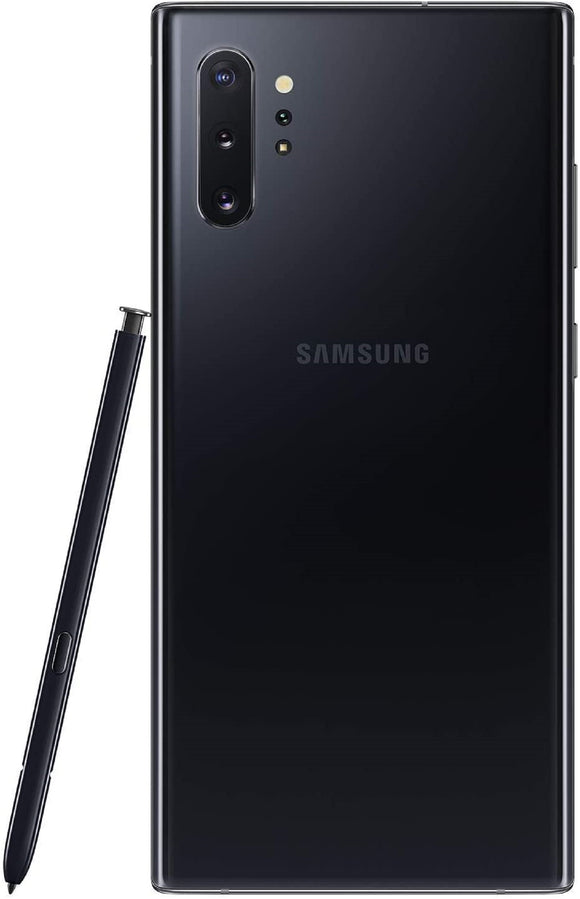 Samsung Galaxy Note 10+ N975U AT&T Unlocked 256GB Black Good Light Burn
