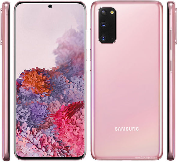 Samsung Galaxy S20 5G G981U T-Mobile Unlocked 128GB Pink Good Extreme Burn