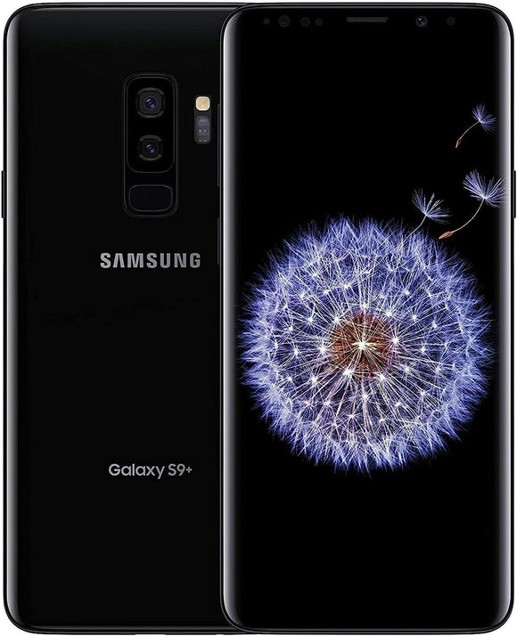 Samsung Galaxy S9+ G965U Sprint Unlocked 64GB Black Good Extreme Burn