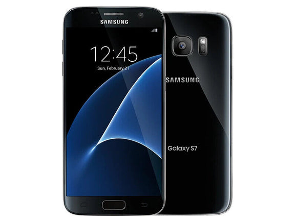 Samsung Galaxy S7 SM-G930P Sprint Unlocked 32GB Black B Light Burn