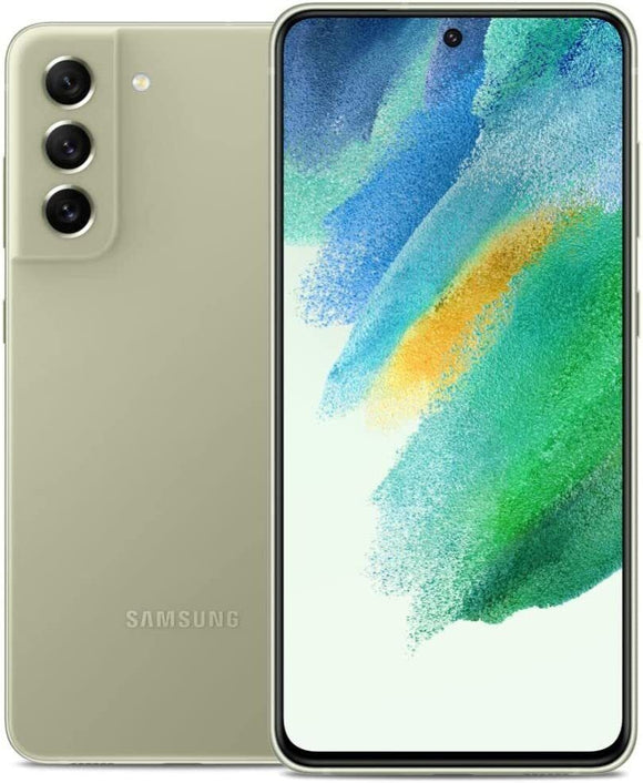 Samsung Galaxy S21 FE 5G SM-G990U AT&T Only 128GB Olive A+