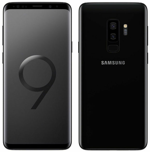 Samsung Galaxy S9+ SM-G965U Sprint Unlocked 64GB Midnight Black B Light Burn