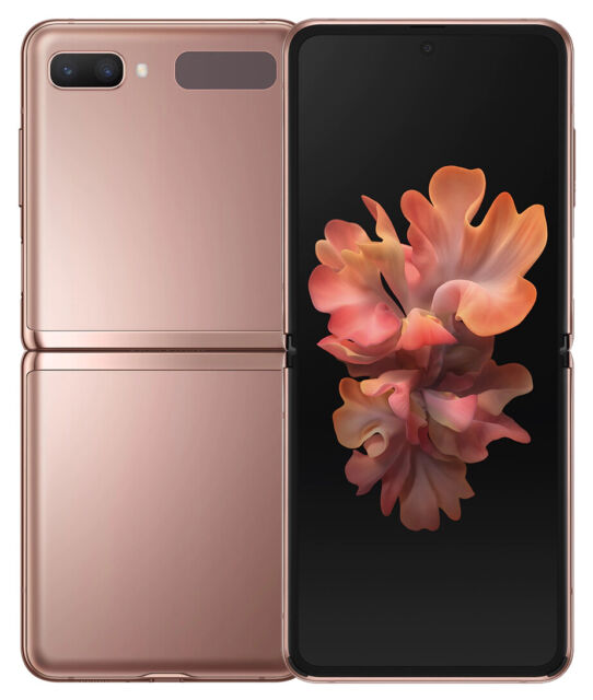 Samsung Galaxy Z Flip SM-F707U T-Mobile Unlocked 256GB Brown C