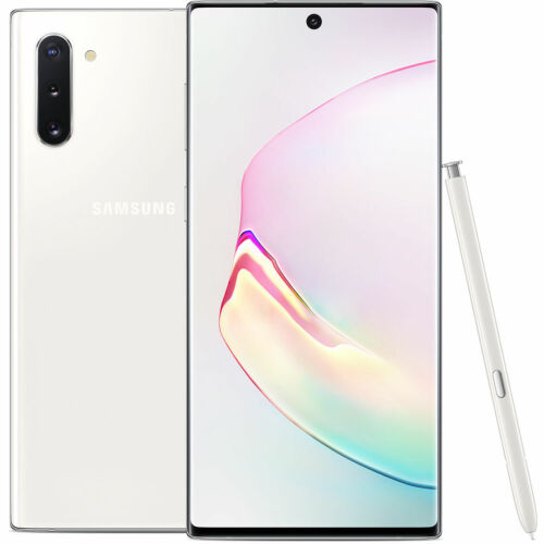 Samsung Galaxy Note 10+ SM-N975U1 Factory Unlocked 256GB Aura White A+ Medium Burn