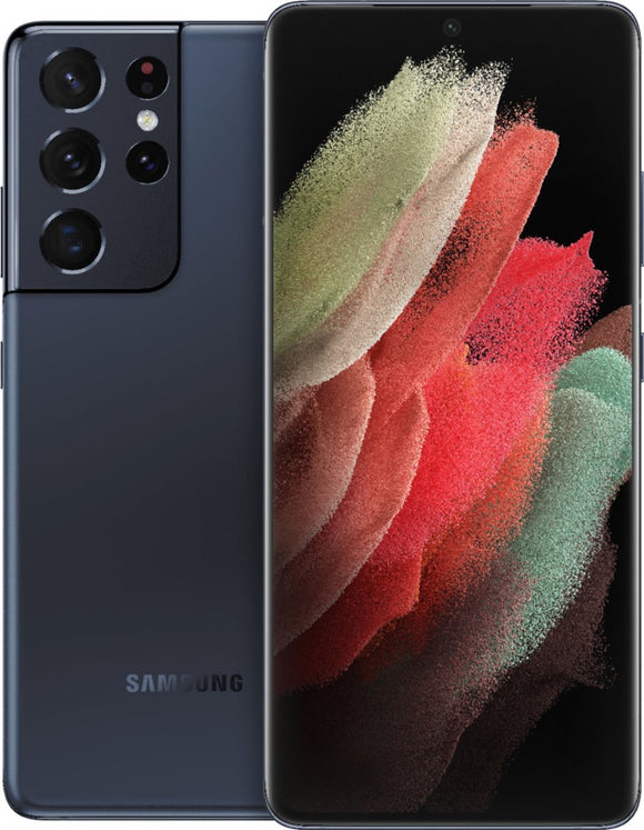 Samsung Galaxy S21 Ultra 5G SM-G998U1 Factory Unlocked 128GB Blue A+