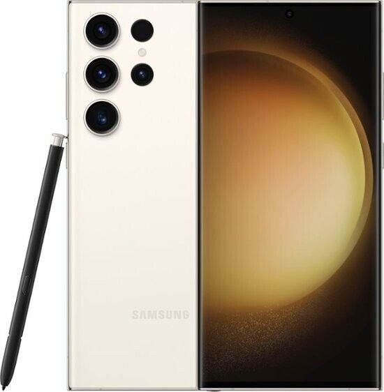 Samsung Galaxy S23 Ultra SM-S918U Verizon Unlocked 256GB Cream B