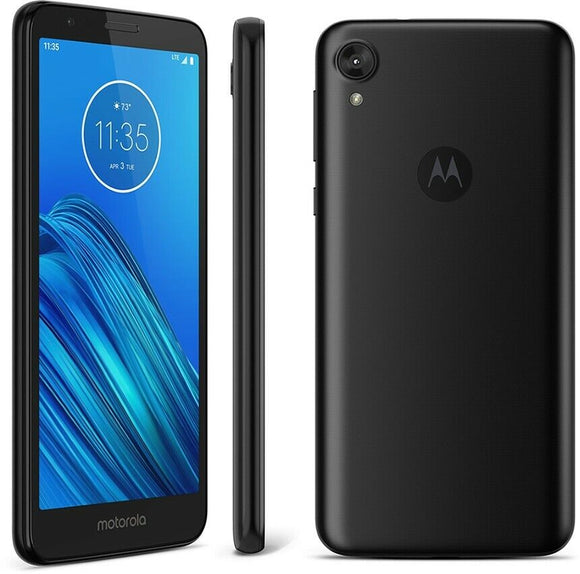 Motorola Moto E6 NA XT2005-4 Sprint Unlocked 16GB Black A+