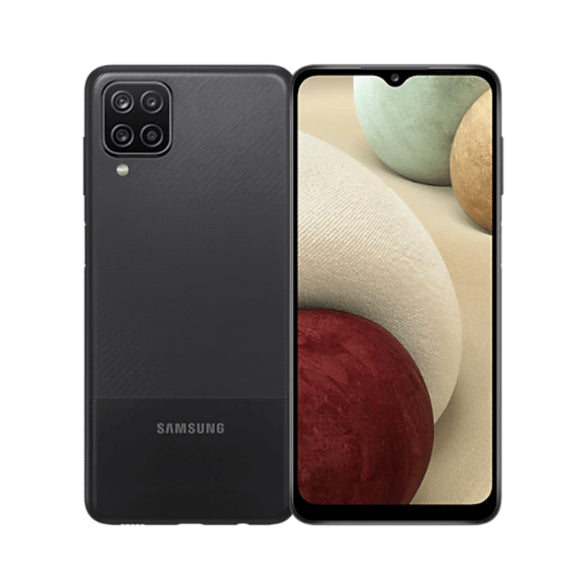 Samsung Galaxy A12 Duos SM-A125U1 Factory Unlocked 32GB Black B Medium Burn
