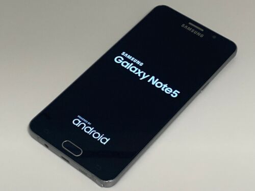 Samsung Galaxy Note 5 SM-N920A AT&T Locked 64GB Black Sapphire B