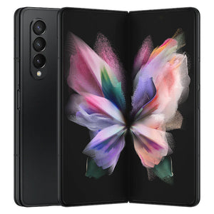 Samsung Galaxy Z Fold 3 5G F926U T-Mobile Only 512GB Black C Heavy Scratch